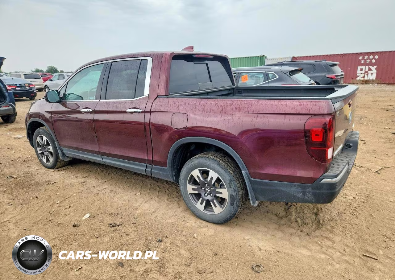 2019 Honda Ridgeline Rtl VIN:5FPYK3F73KB028356 - 2