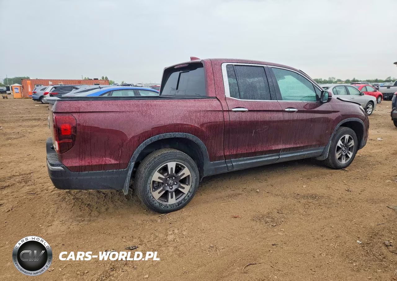 2019 Honda Ridgeline Rtl VIN:5FPYK3F73KB028356 - 3