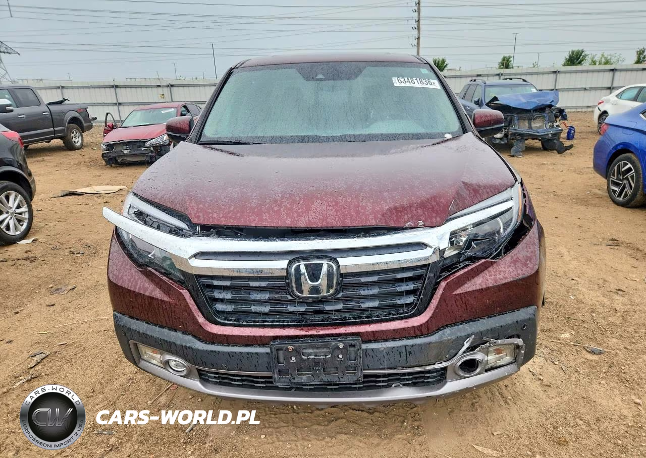 2019 Honda Ridgeline Rtl VIN:5FPYK3F73KB028356 - 5