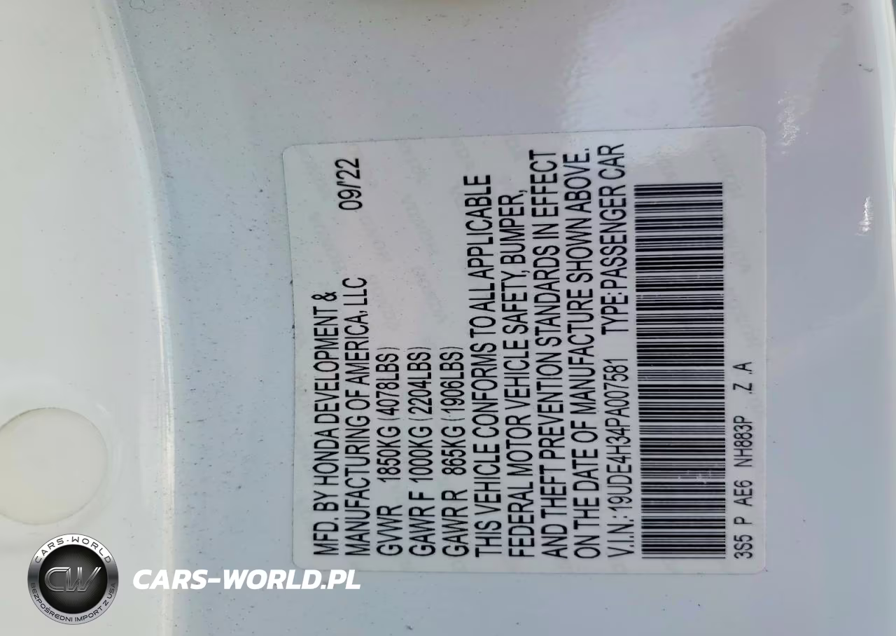 2023 Acura Integra A-Spec VIN:19UDE4H34PA007581 - 12