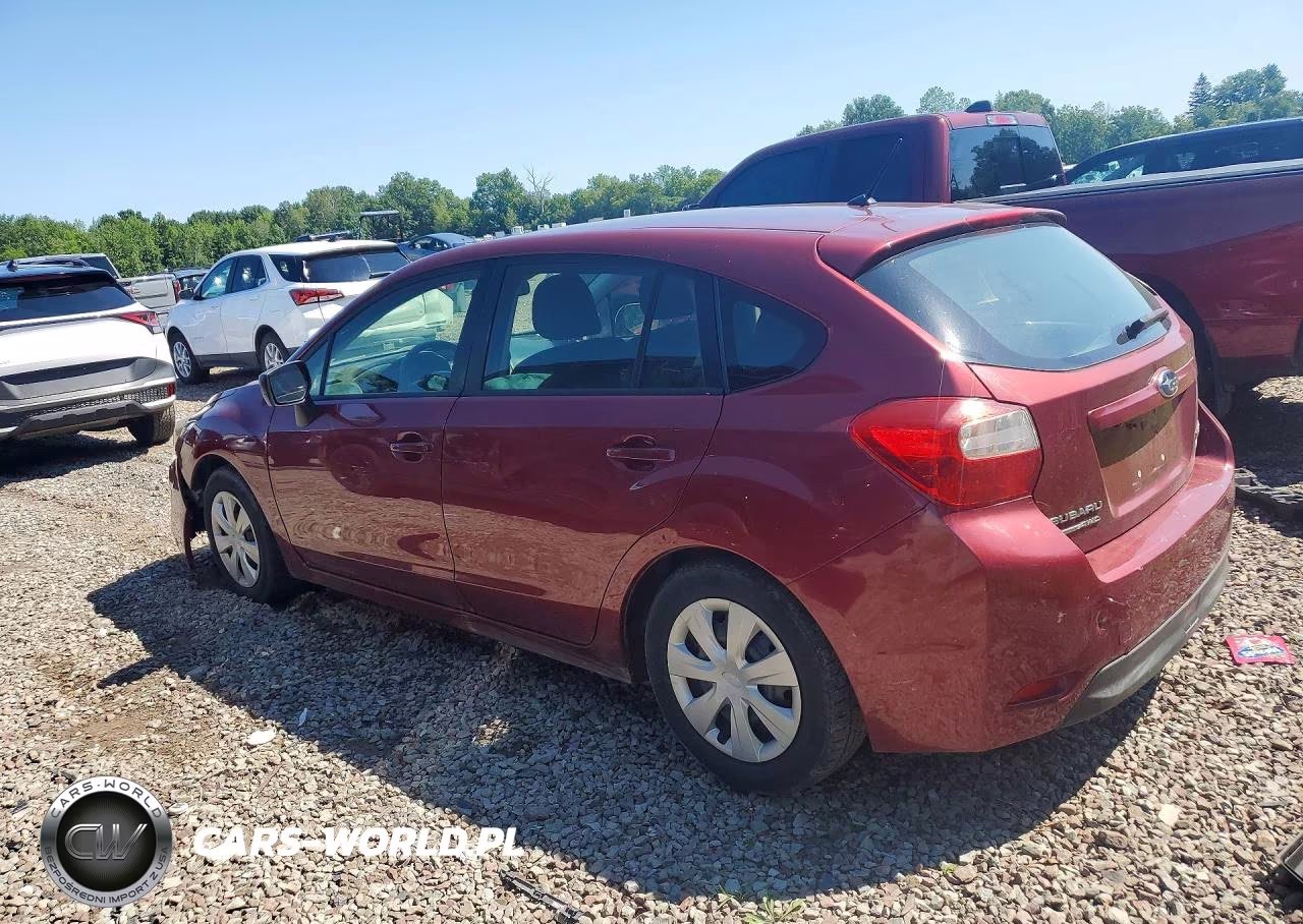 2015 Subaru Impreza VIN:JF1GPAA65F8244780 - 2