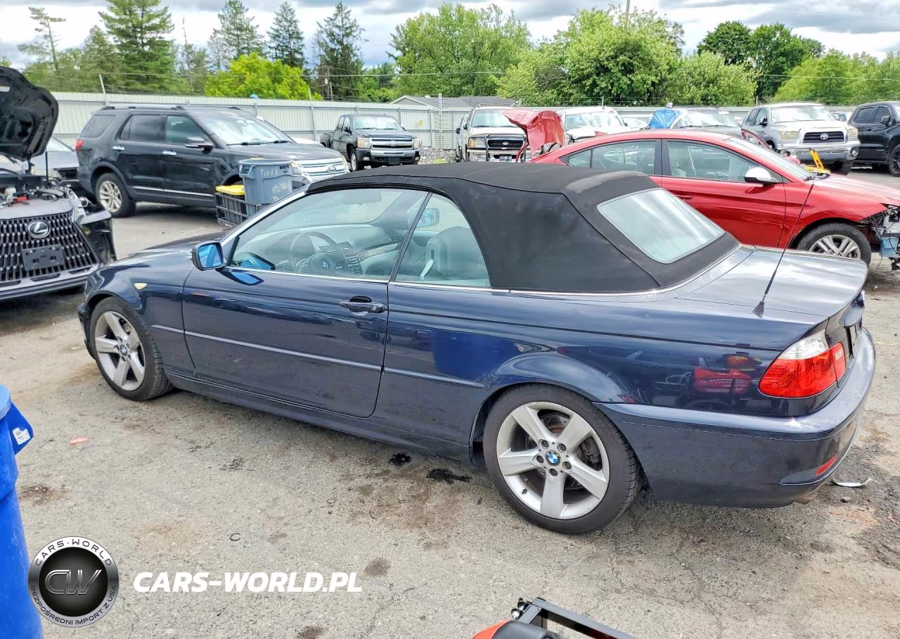 2006 BMW 325 Ci VIN:WBABW33456PX83580 - 2