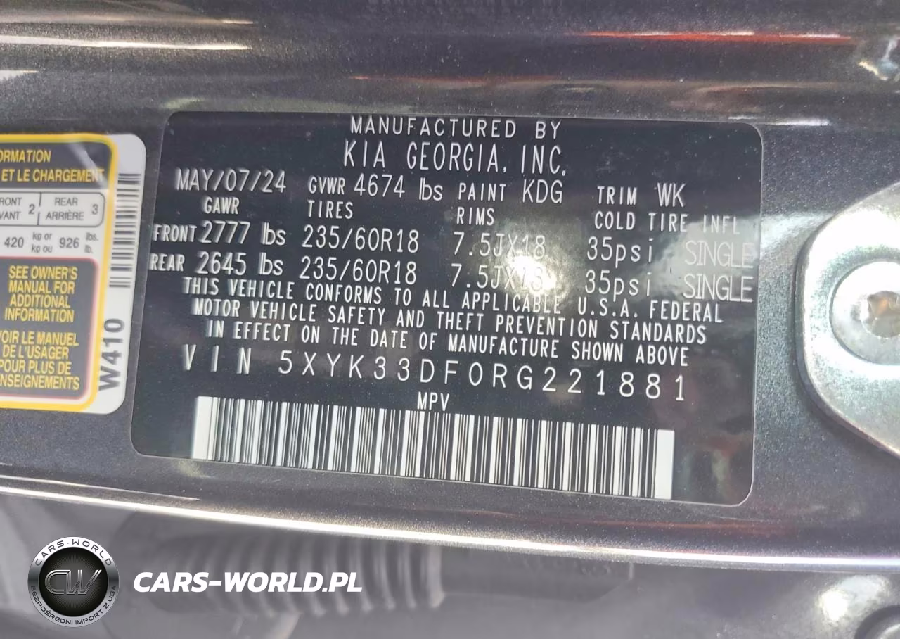 2024 Kia Sportage Ex VIN:5XYK33DF0RG221881 - 14