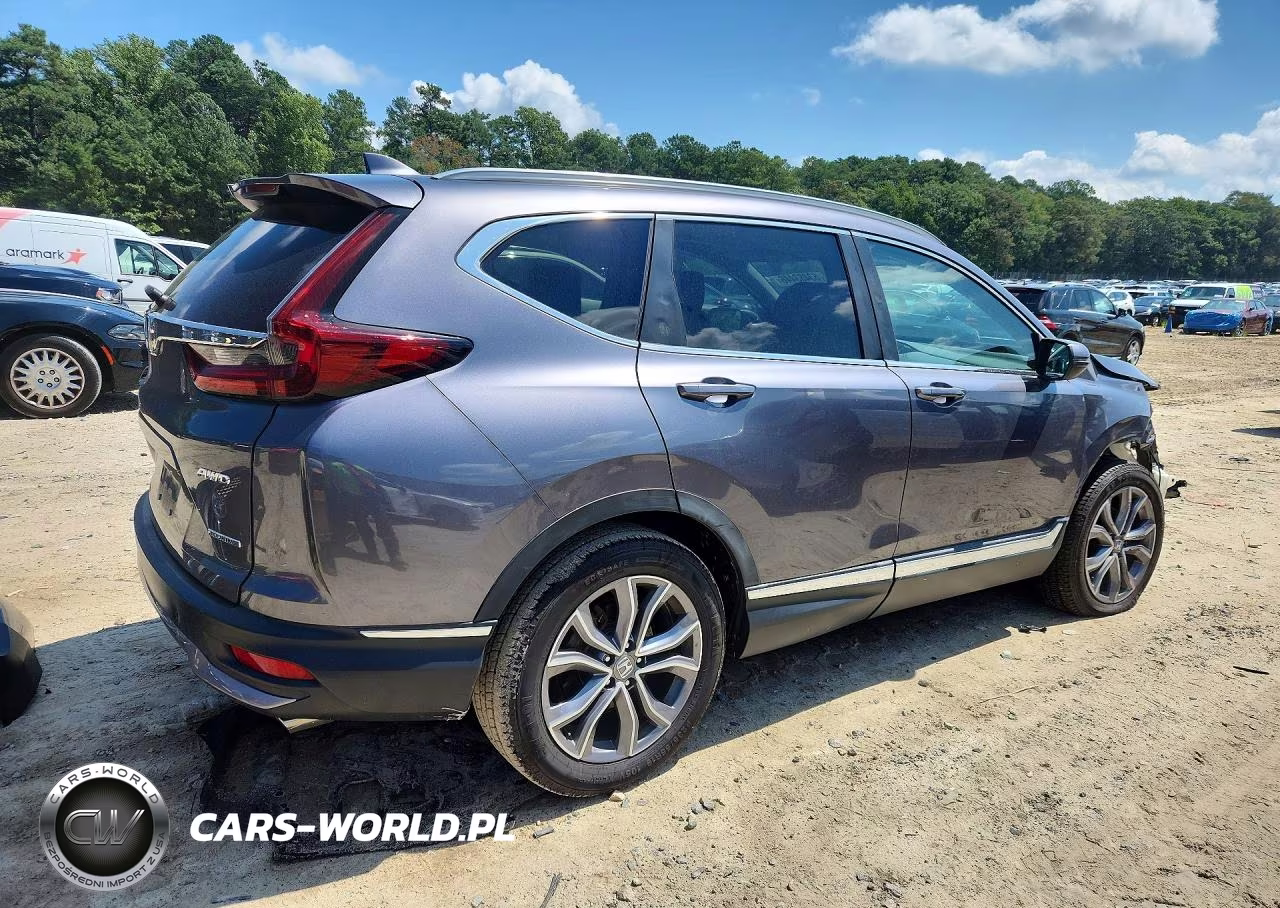 2020 Honda Cr-V Touring VIN:5J6RW2H93LL025881 - 3