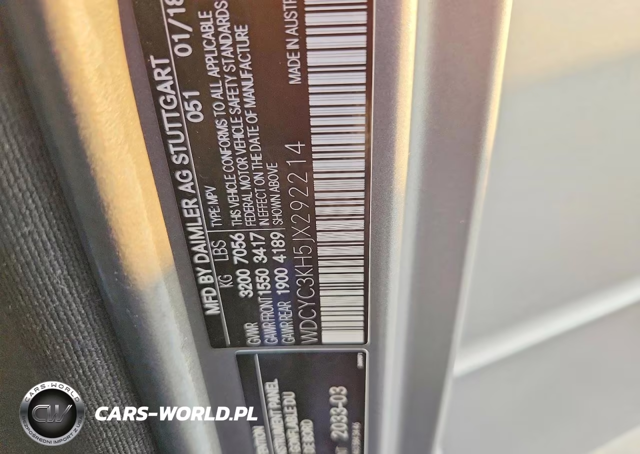 2018 Mercedes-Benz G 550 VIN:WDCYC3KH5JX292214 - 14