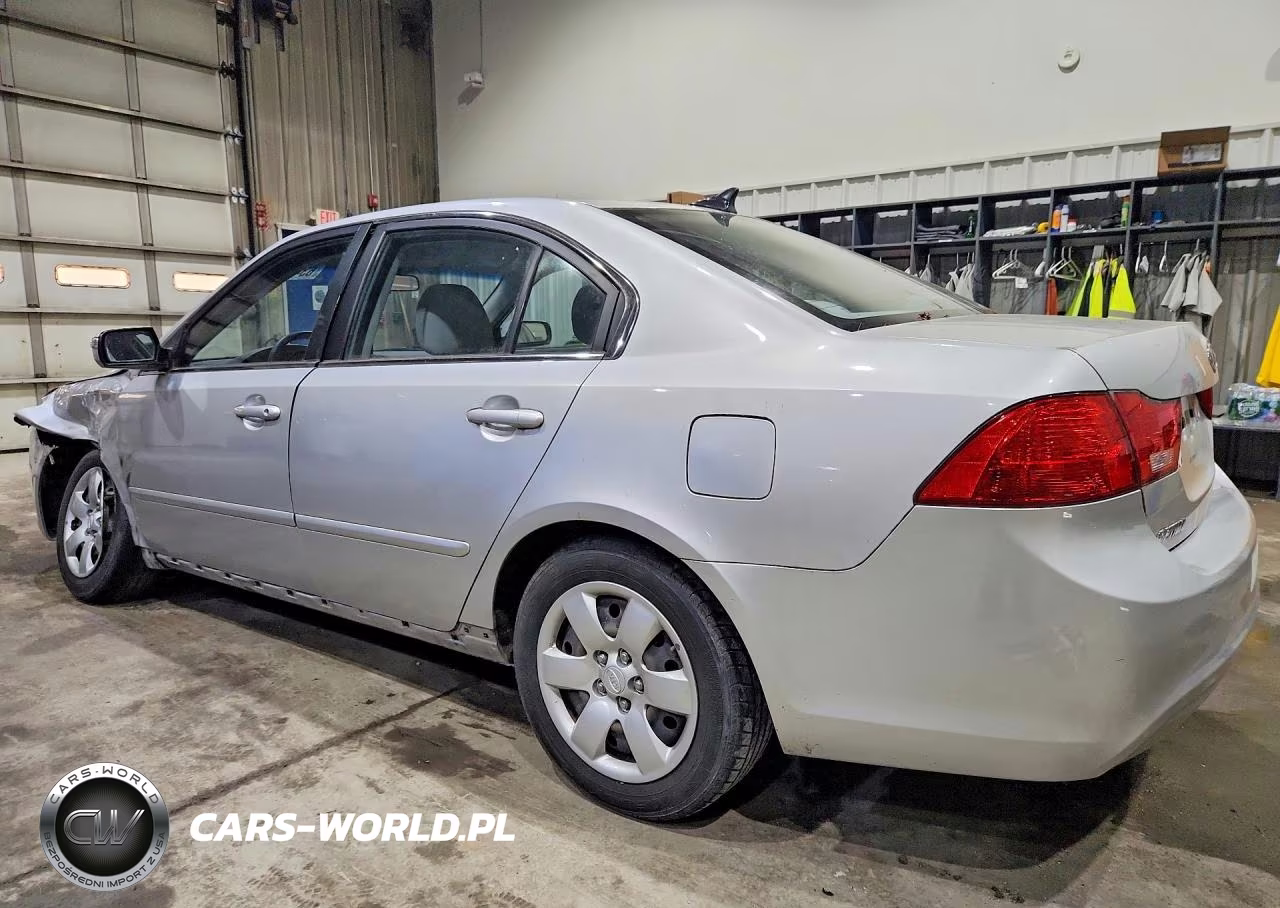 2009 Kia Optima Lx VIN:KNAGE228995301281 - 2
