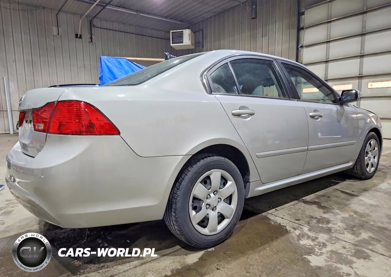 2009 Kia Optima Lx VIN:KNAGE228995301281 - 3