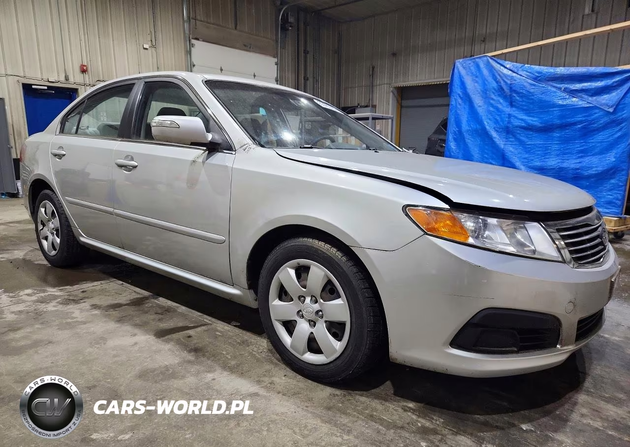2009 Kia Optima Lx VIN:KNAGE228995301281 - 4