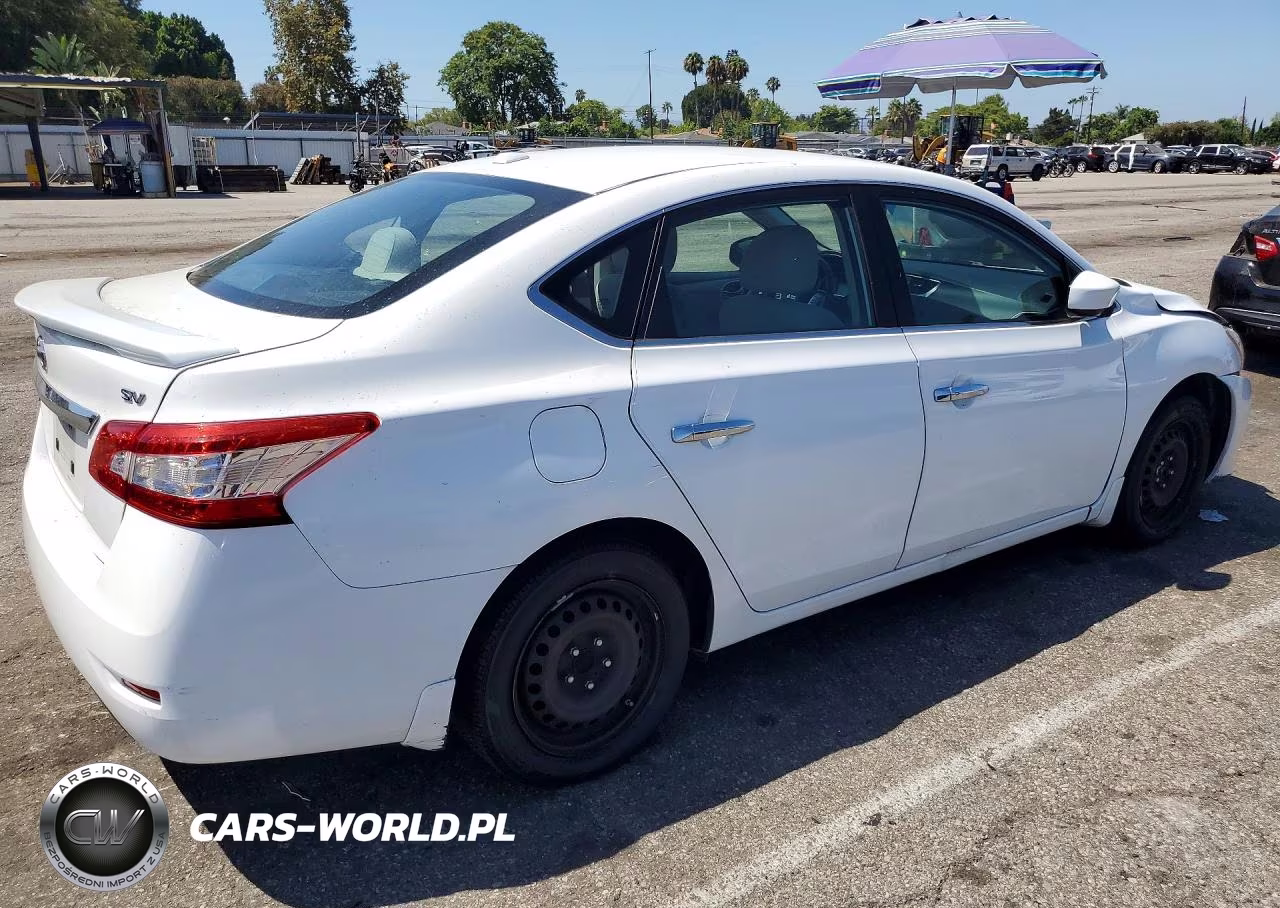 2015 Nissan Sentra Sv VIN:3N1AB7AP3FY224769 - 3