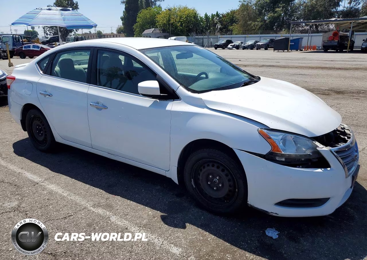 2015 Nissan Sentra Sv VIN:3N1AB7AP3FY224769 - 4