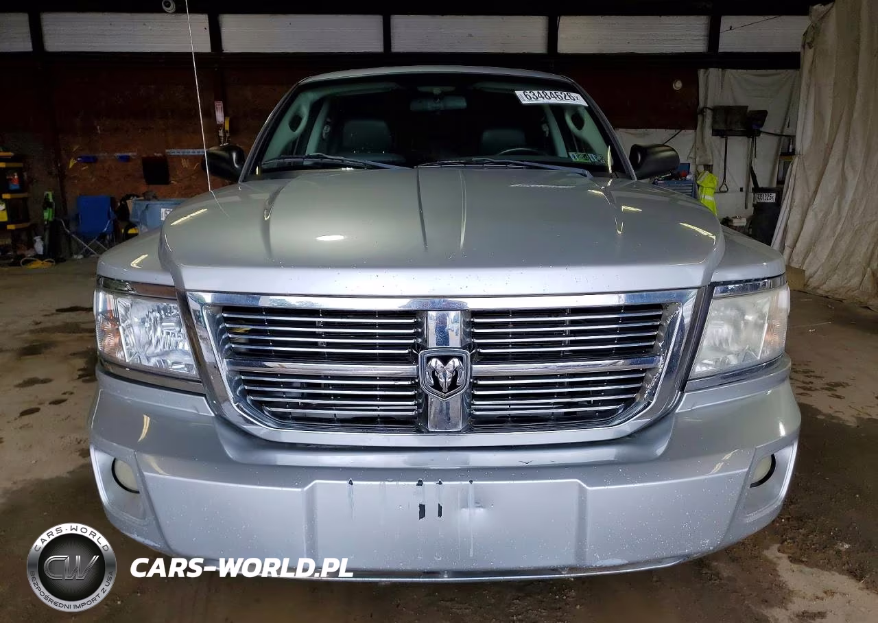 2008 Dodge Dakota Quad Laramie VIN:1D7HW58N28S633345 - 5