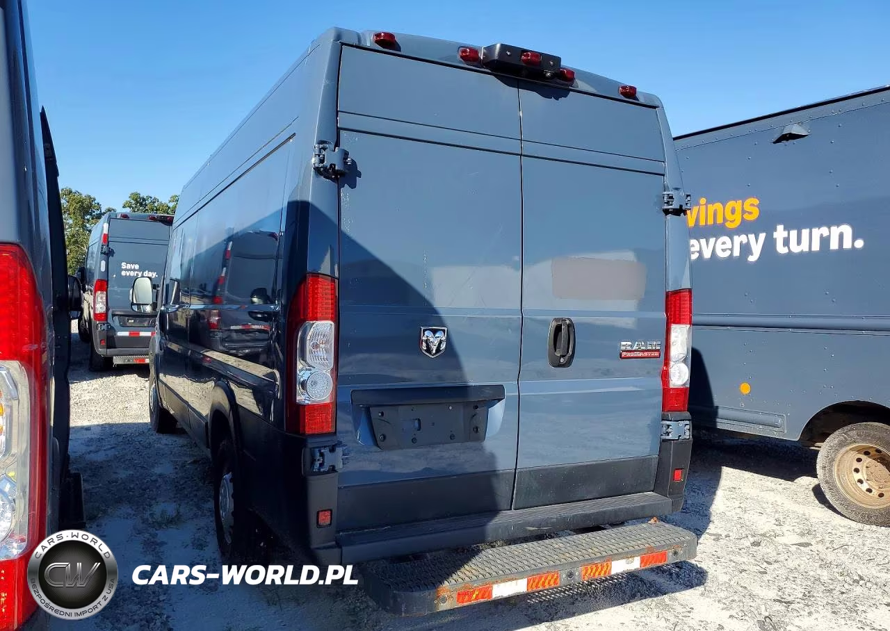 2020 Ram Promaster 3500 Delivery Van VIN:3C6URVJG2LE136858 - 2