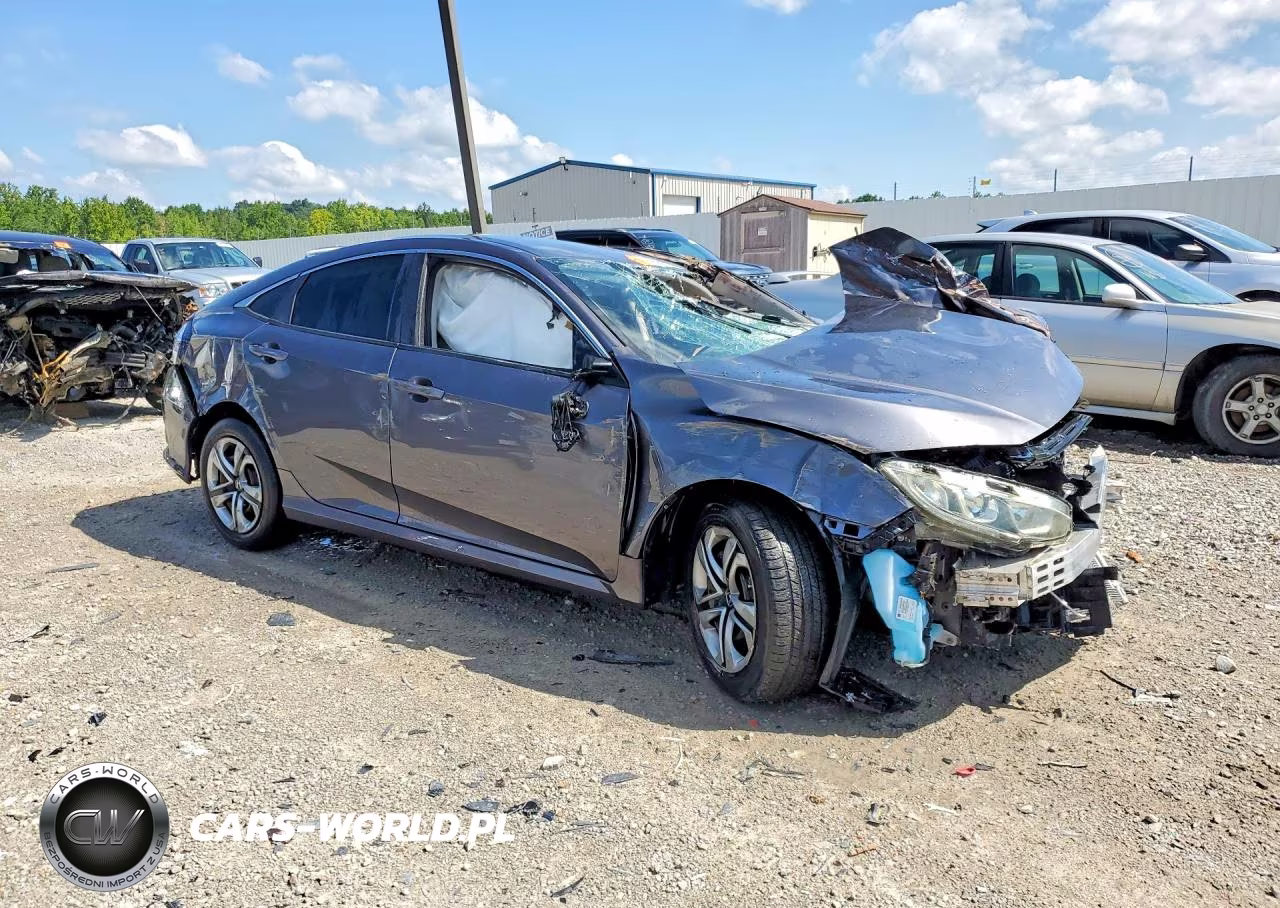 2017 Honda Civic Lx VIN:2HGFC2F57HH566360 - 4