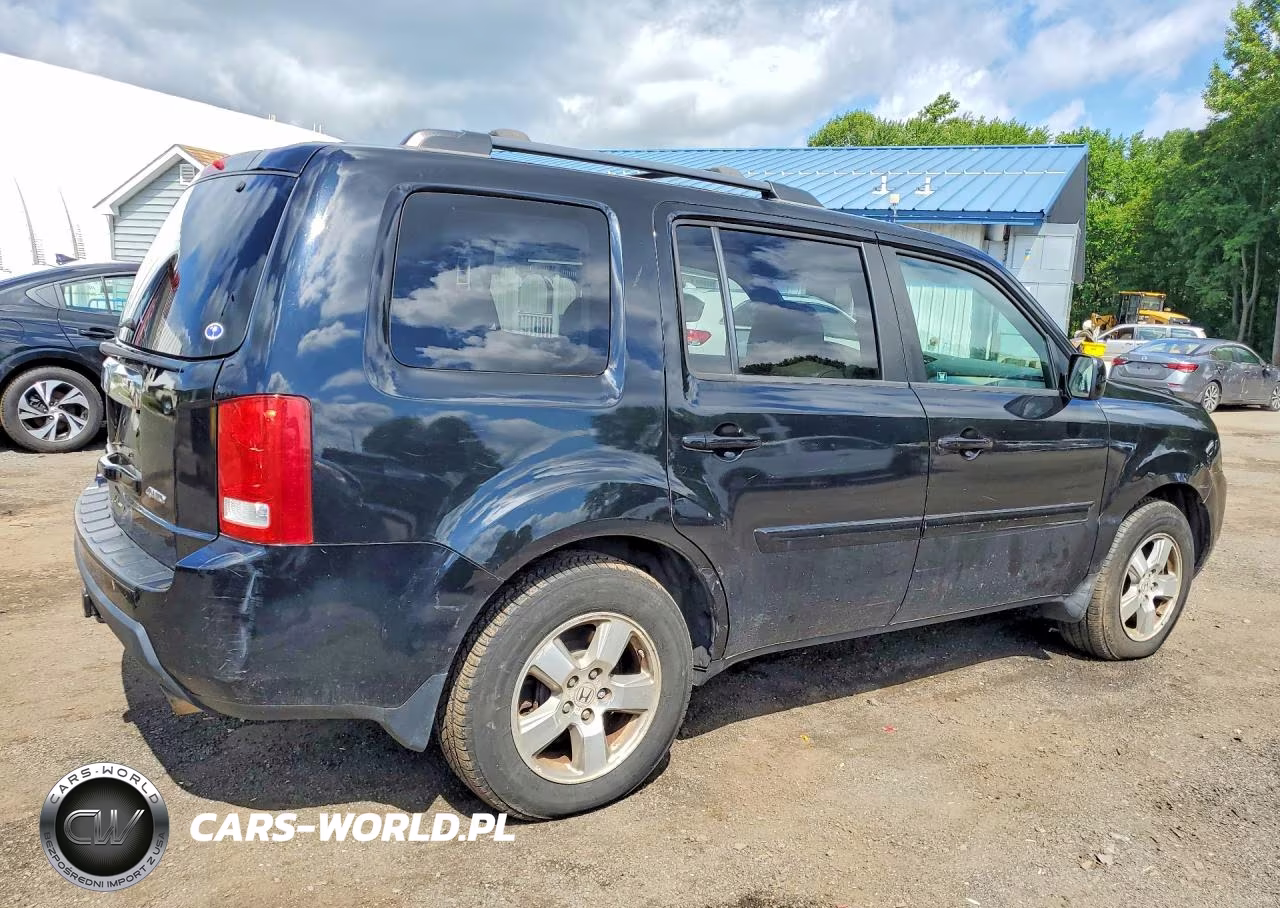 2011 Honda Pilot Exl VIN:5FNYF4H64BB062426 - 3