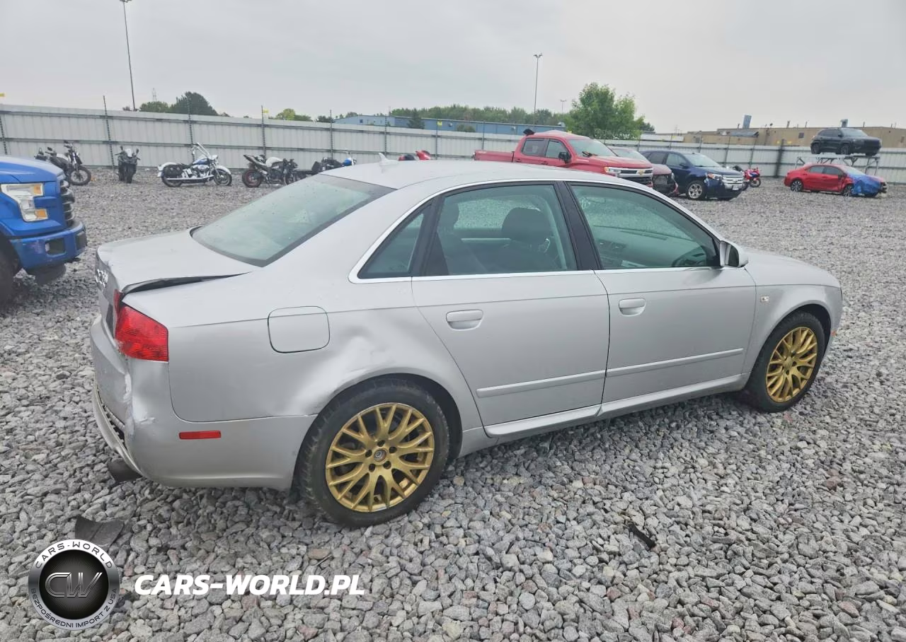 2008 Audi A4 2.0T Quattro VIN:WAUDF78E28A164510 - 3