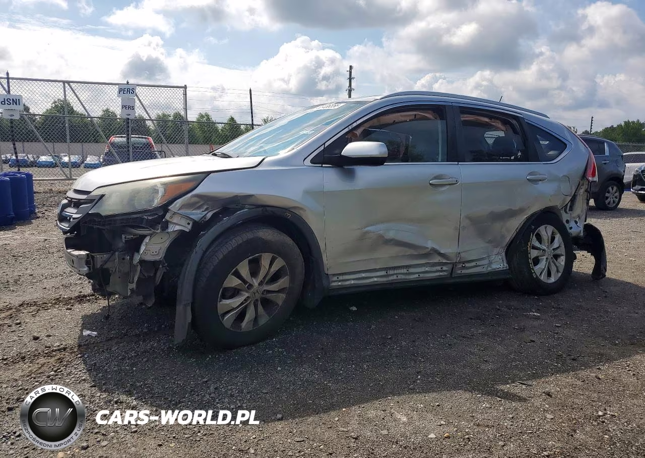 2013 Honda Cr-V Exl VIN:2HKRM4H76DH624768 - 1