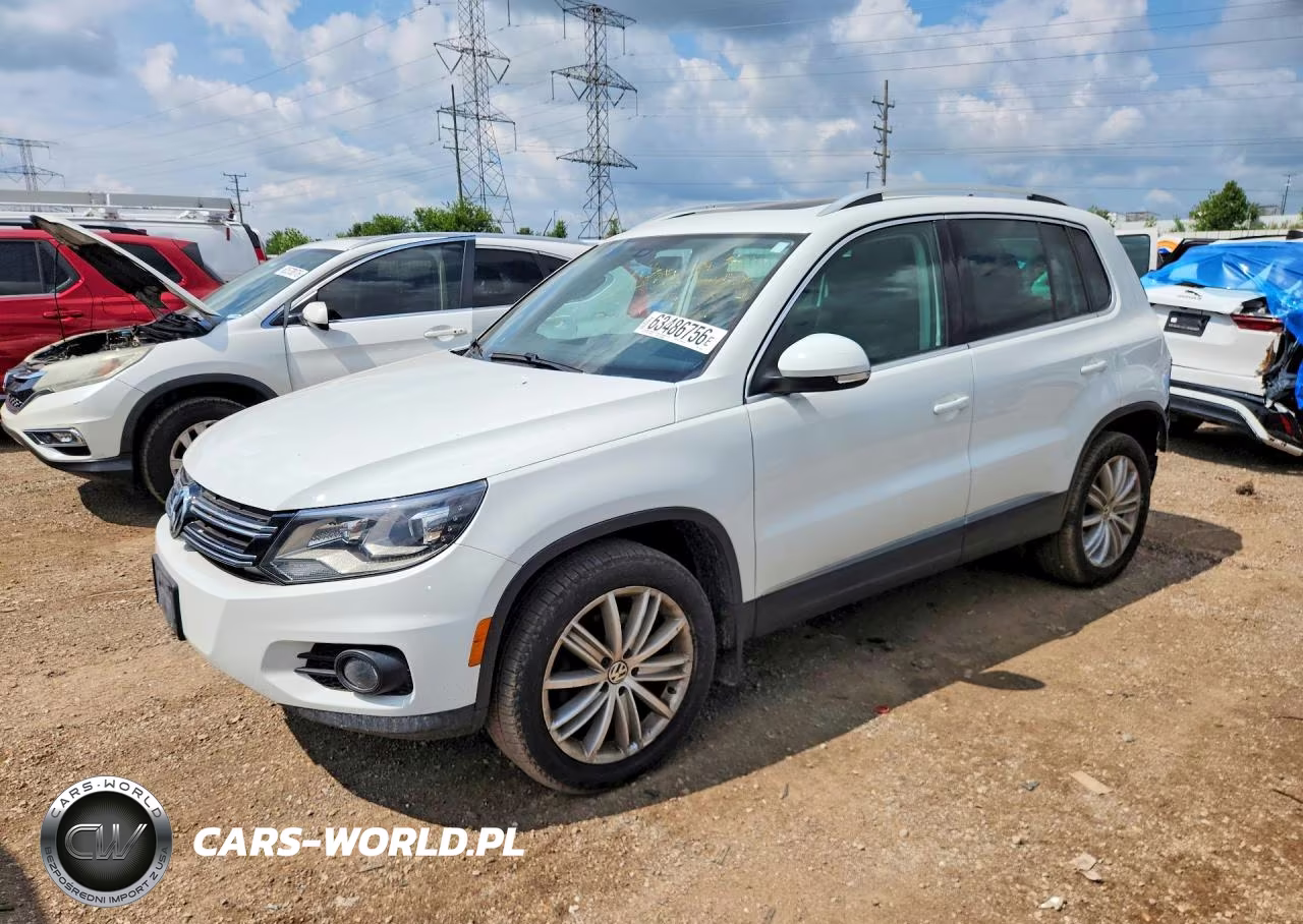 2016 Volkswagen Tiguan S VIN:WVGBV7AX6GW581103 - 1