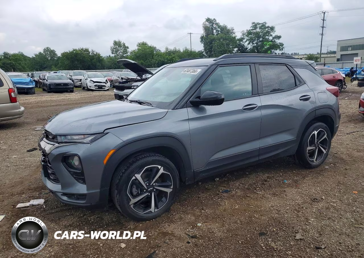2022 Chevrolet Trailblazer Rs VIN:KL79MUSL9NB011081 - 1