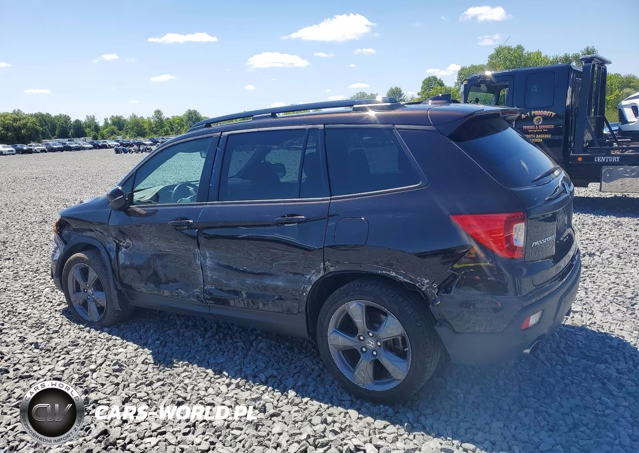 2019 Honda Passport Touring VIN:5FNYF7H91KB007993 - 2