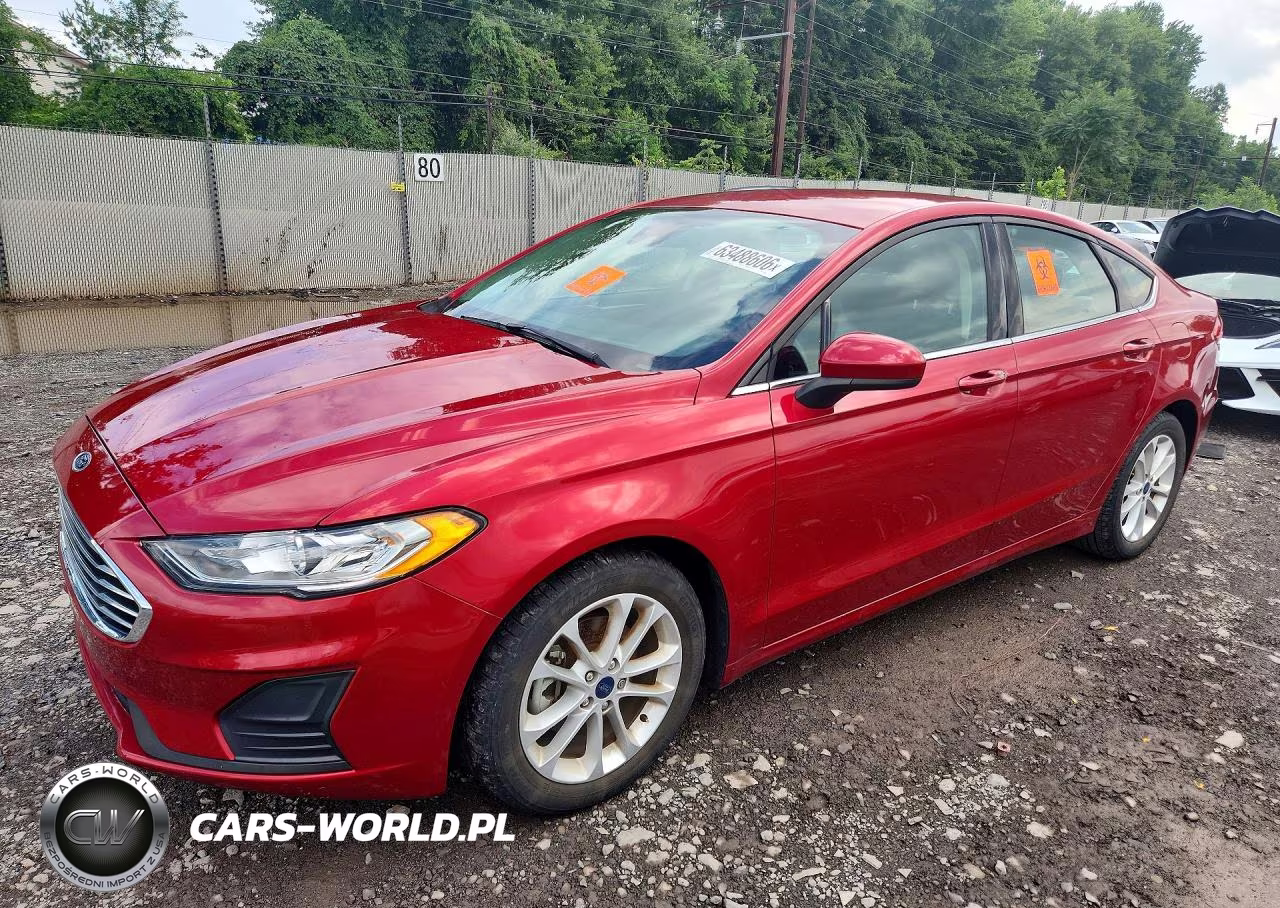 2020 Ford Fusion Se VIN:3FA6P0HD1LR228449 - 1