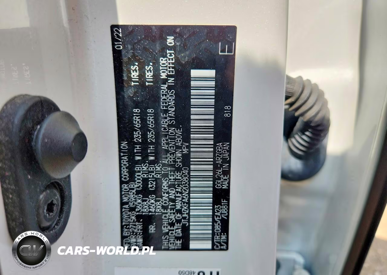2022 Lexus Rx 350 L VIN:JTJHZKFA6N2038040 - 12