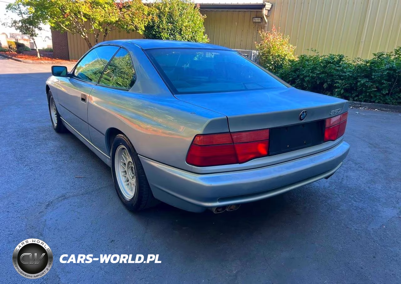 1991 BMW 850 I Automatic VIN:WBAEG2310MCB72468 - 3