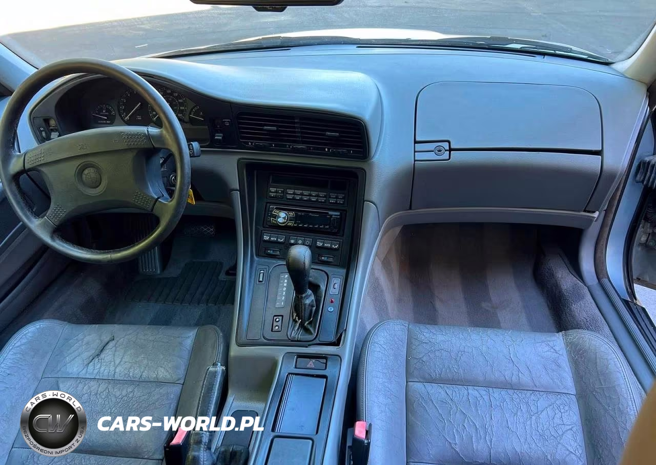 1991 BMW 850 I Automatic VIN:WBAEG2310MCB72468 - 9