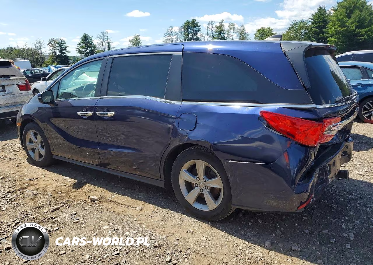 2018 Honda Odyssey Exl VIN:5FNRL6H72JB103359 - 2