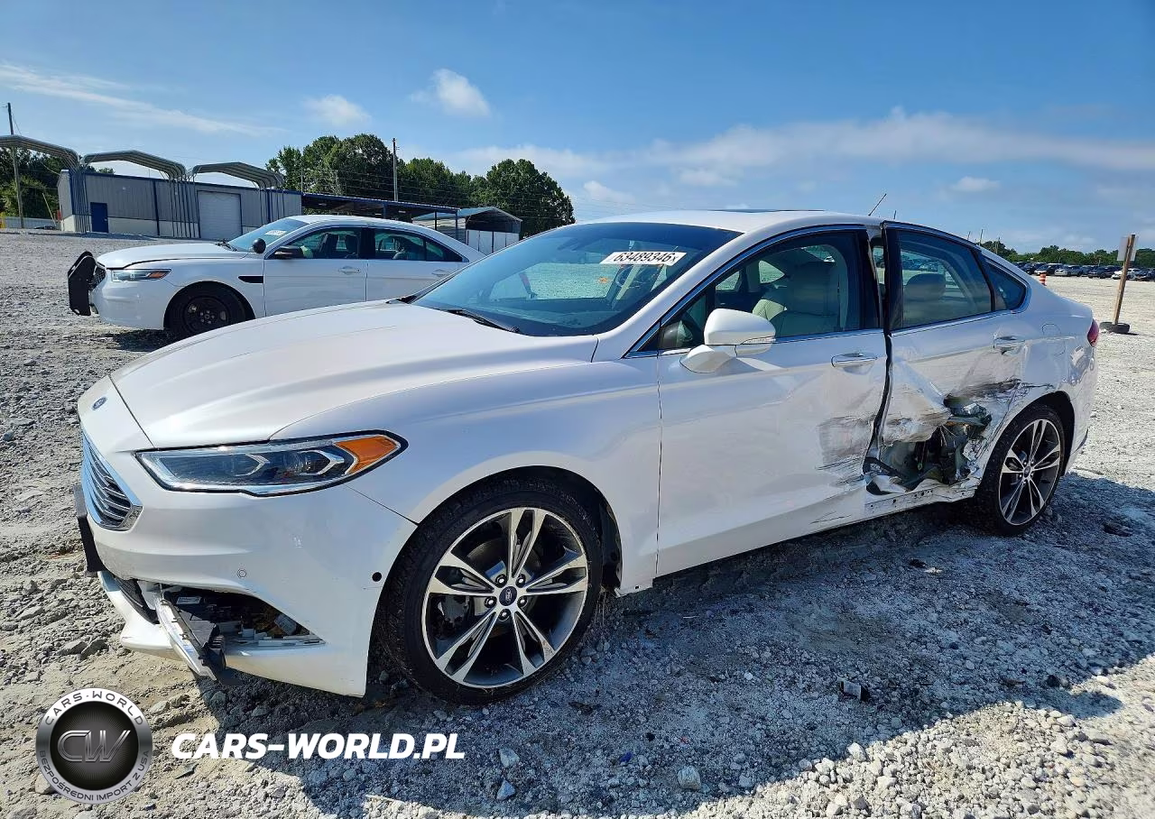 2017 Ford Fusion Titanium VIN:3FA6P0D95HR160231 - 1