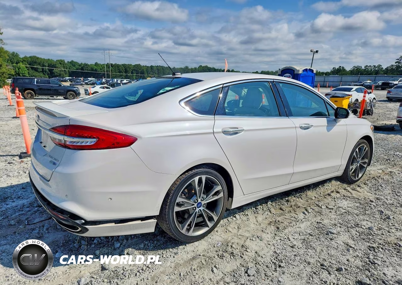 2017 Ford Fusion Titanium VIN:3FA6P0D95HR160231 - 3