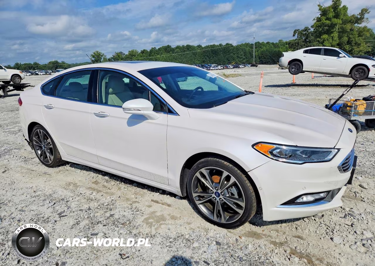 2017 Ford Fusion Titanium VIN:3FA6P0D95HR160231 - 4