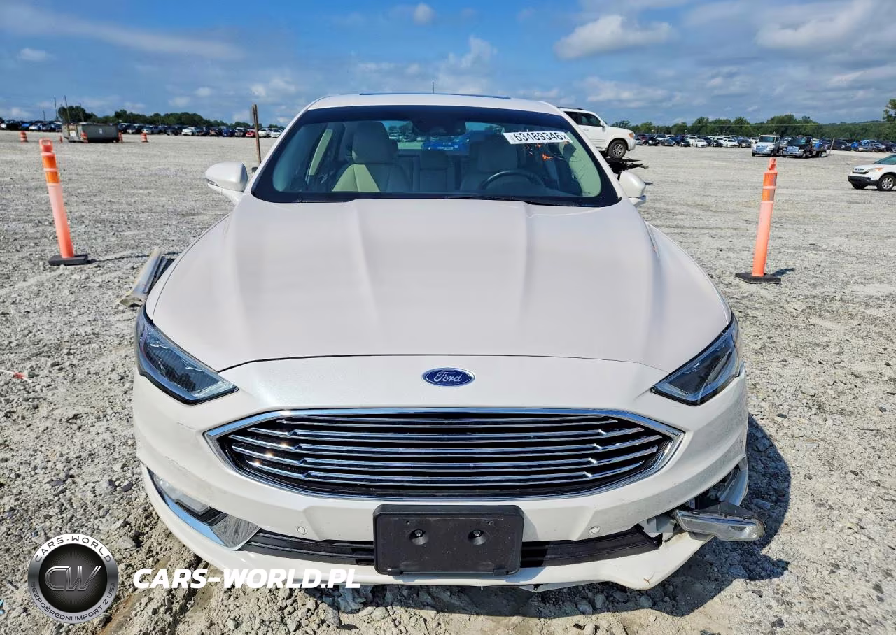 2017 Ford Fusion Titanium VIN:3FA6P0D95HR160231 - 5