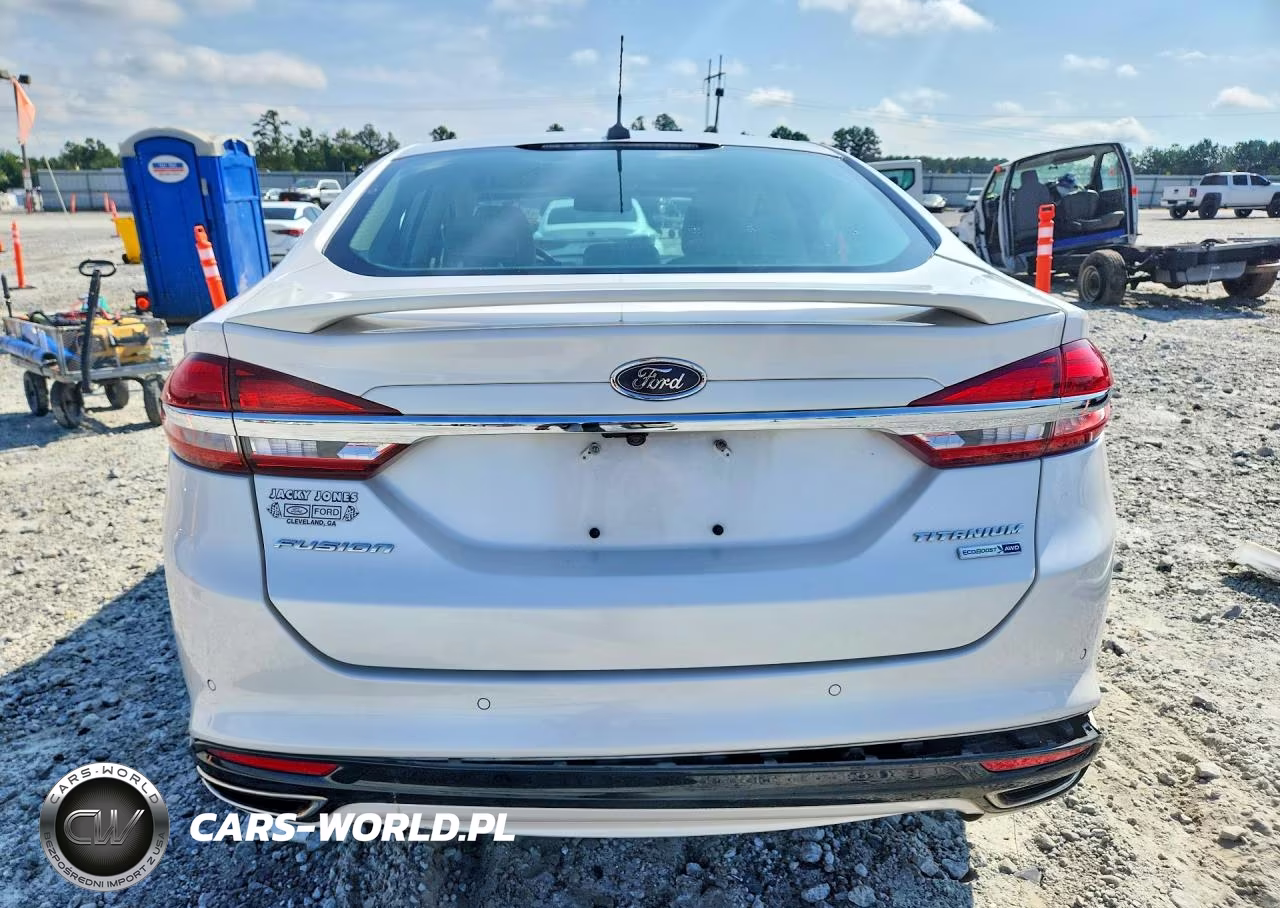 2017 Ford Fusion Titanium VIN:3FA6P0D95HR160231 - 6