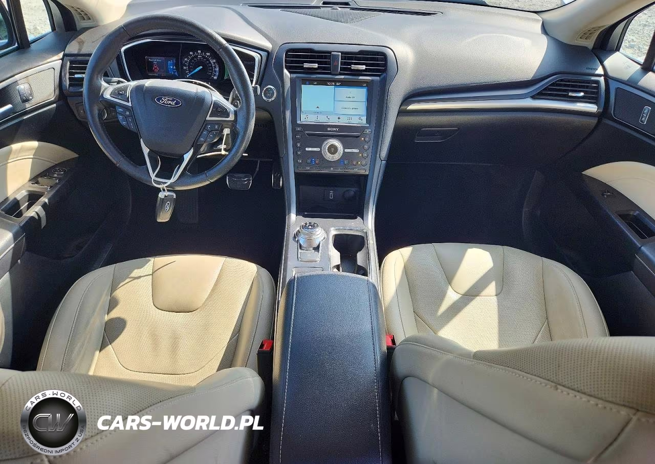 2017 Ford Fusion Titanium VIN:3FA6P0D95HR160231 - 8