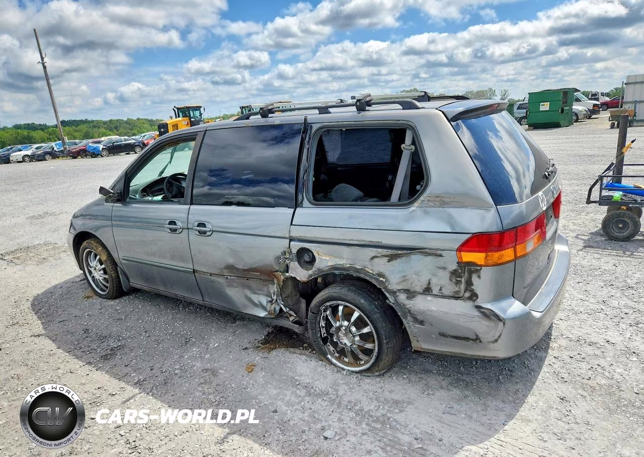 2002 Honda Odyssey Ex VIN:5FNRL186X2B036649 - 2