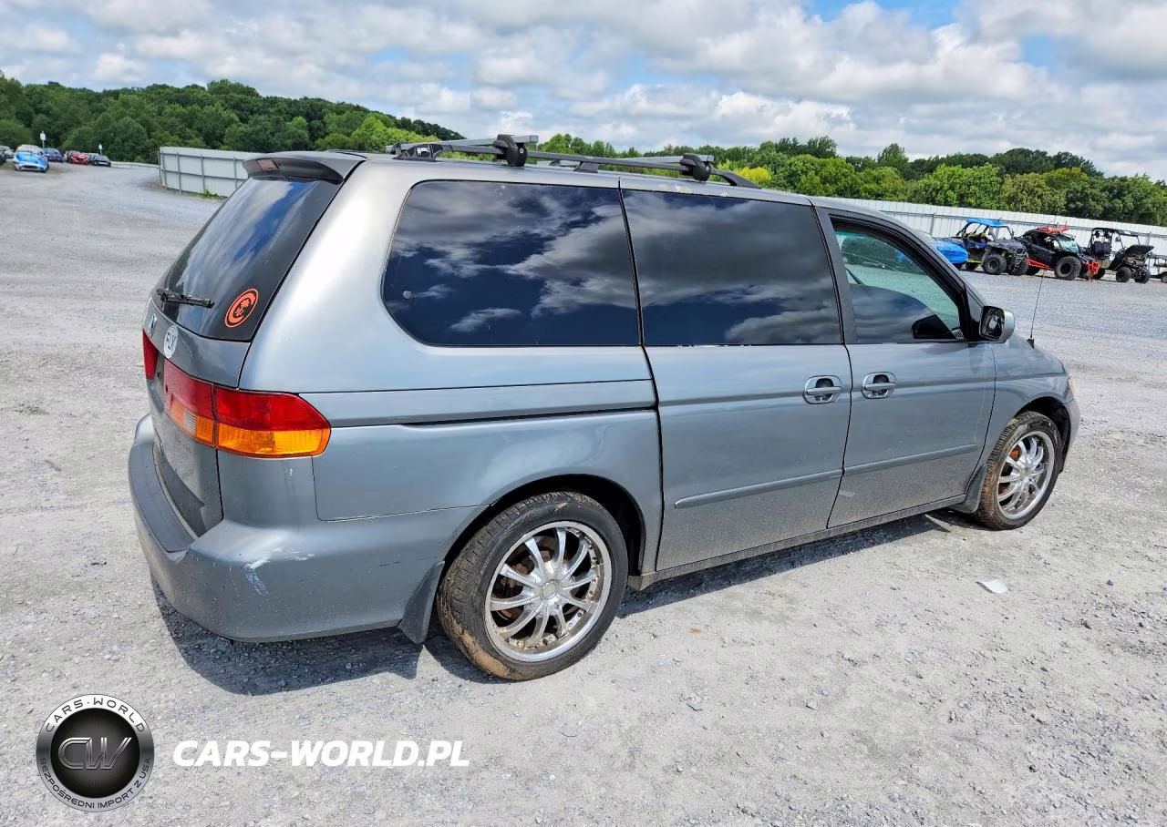 2002 Honda Odyssey Ex VIN:5FNRL186X2B036649 - 3