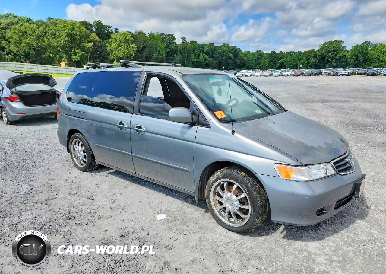 2002 Honda Odyssey Ex VIN:5FNRL186X2B036649 - 4