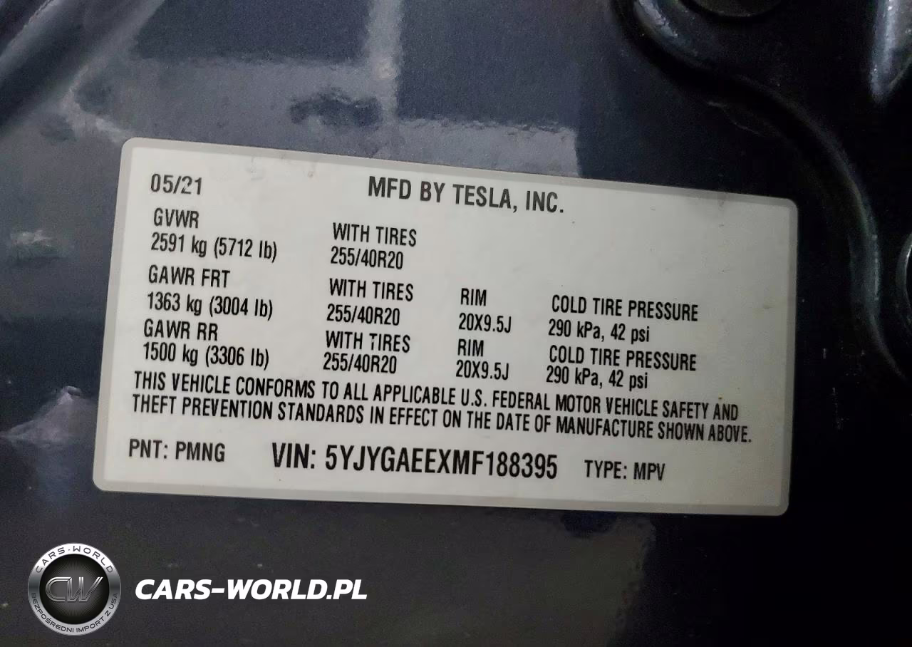 2021 Tesla Model Y VIN:5YJYGAEEXMF188395 - 13