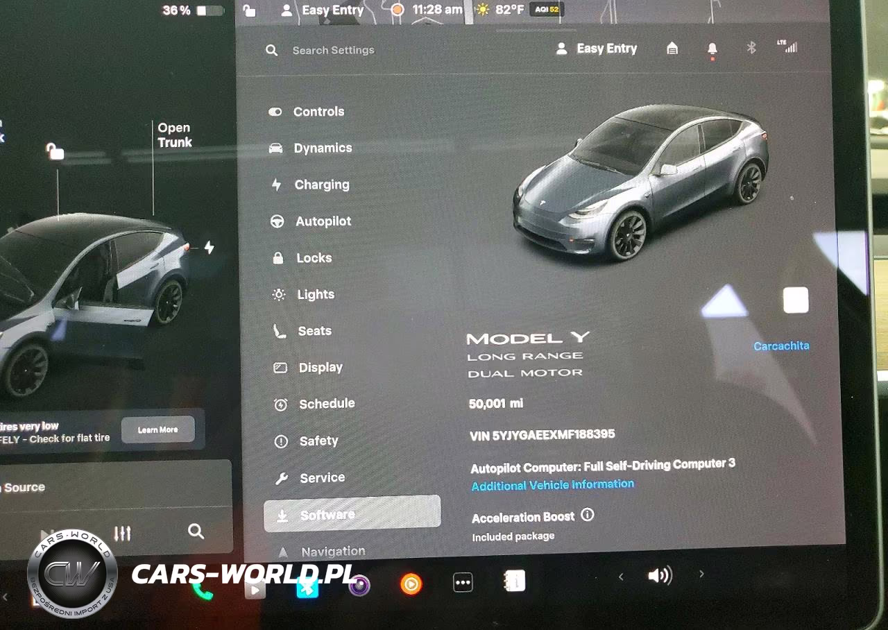 2021 Tesla Model Y VIN:5YJYGAEEXMF188395 - 9