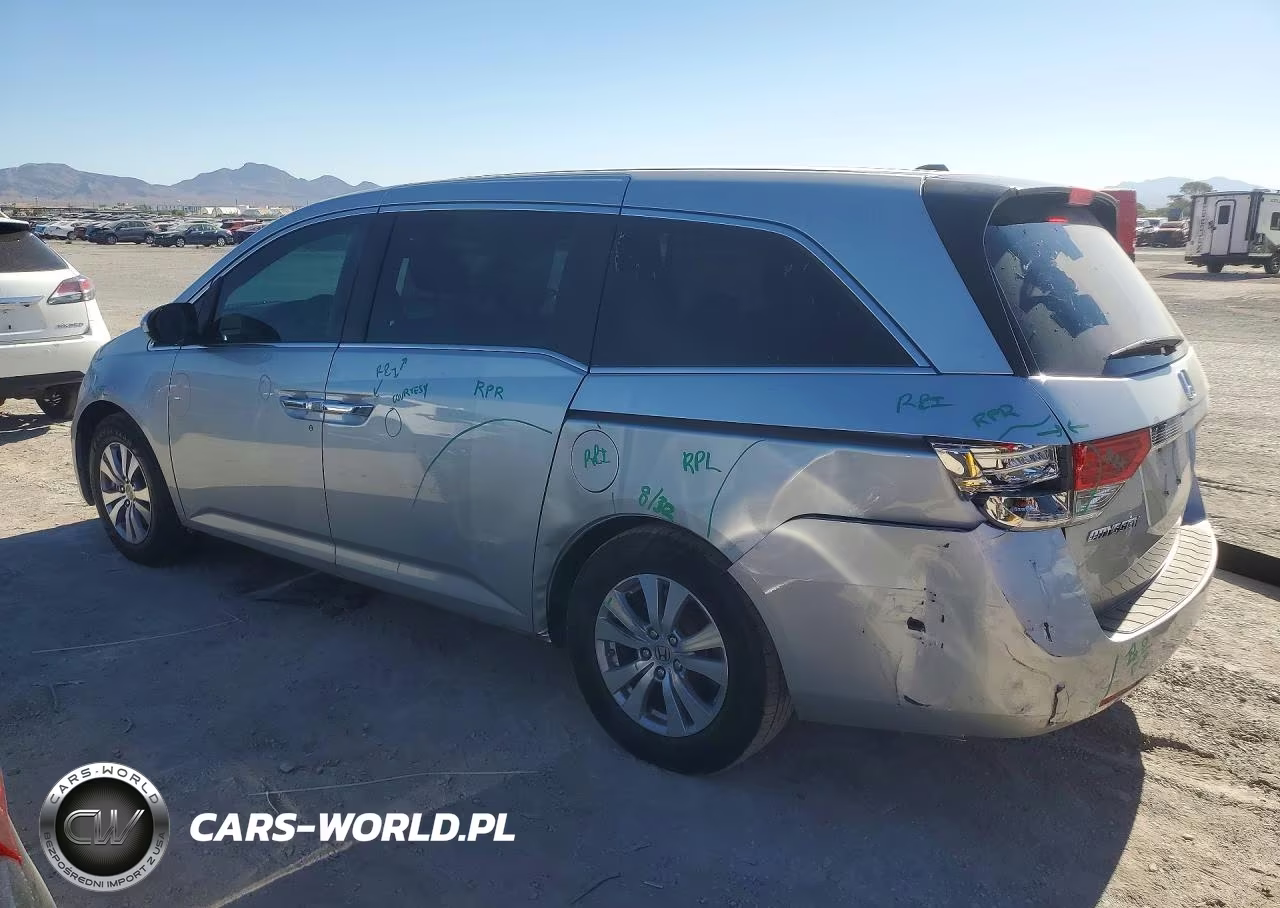 2014 Honda Odyssey Exl VIN:5FNRL5H62EB128298 - 2