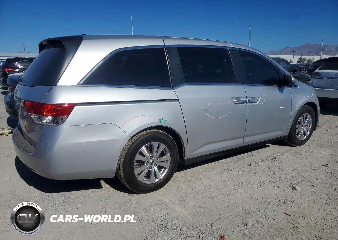 2014 Honda Odyssey Exl VIN:5FNRL5H62EB128298 - 3