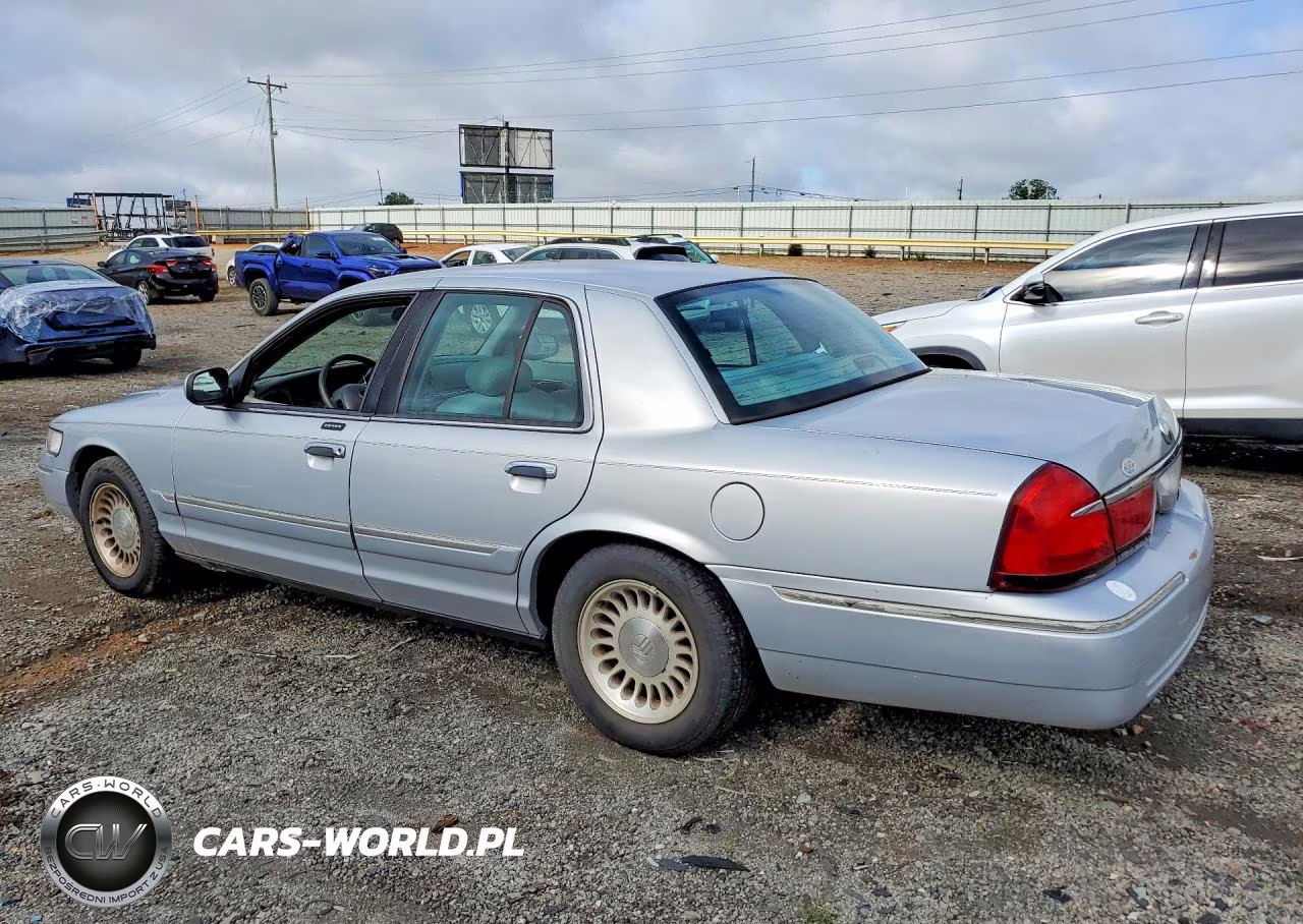 2002 Mercury Grand Marquis Gs VIN:2MEFM74W92X653533 - 2