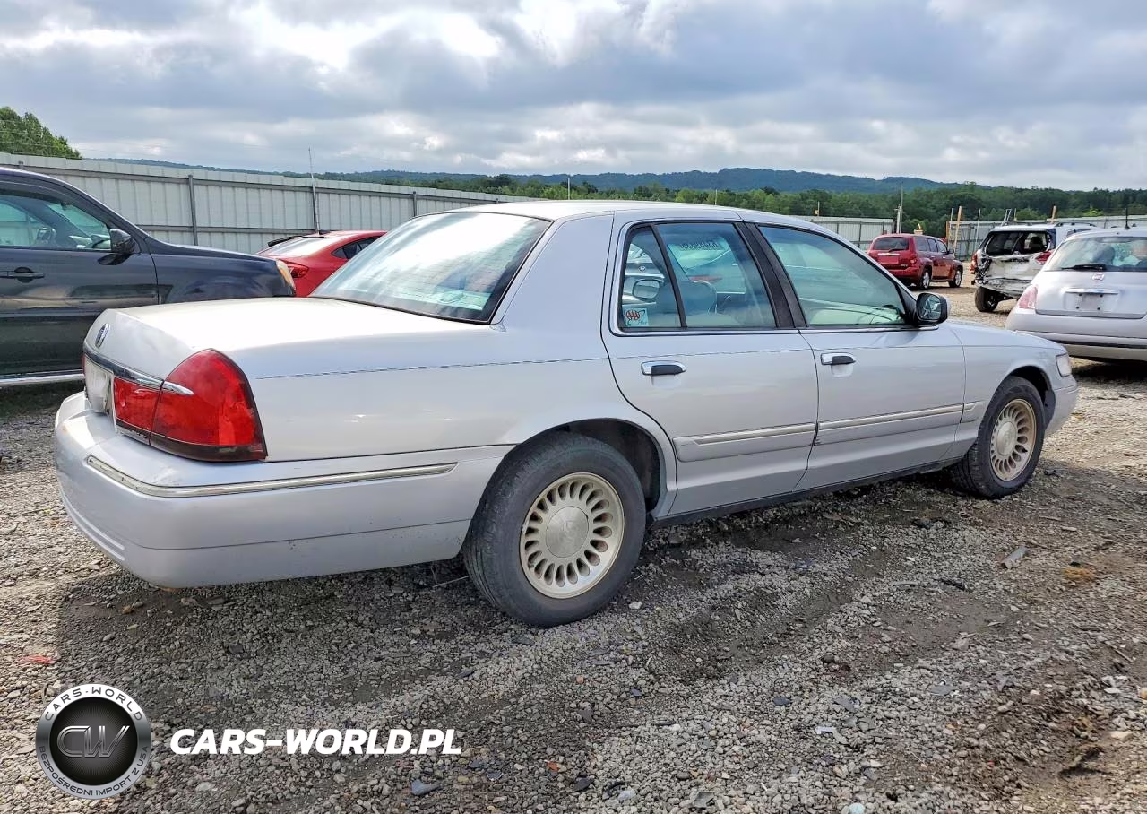 2002 Mercury Grand Marquis Gs VIN:2MEFM74W92X653533 - 3