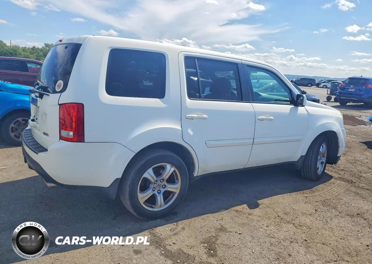 2014 Honda Pilot Exl VIN:5FNYF4H50EB049121 - 3