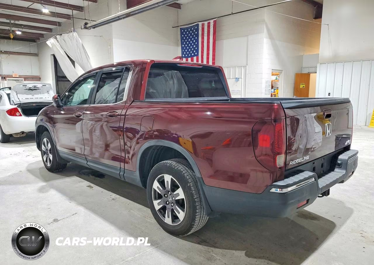 2017 Honda Ridgeline Rtl VIN:5FPYK3F65HB003376 - 2