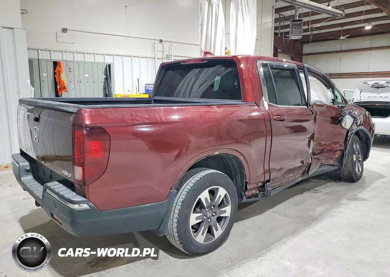 2017 Honda Ridgeline Rtl VIN:5FPYK3F65HB003376 - 3
