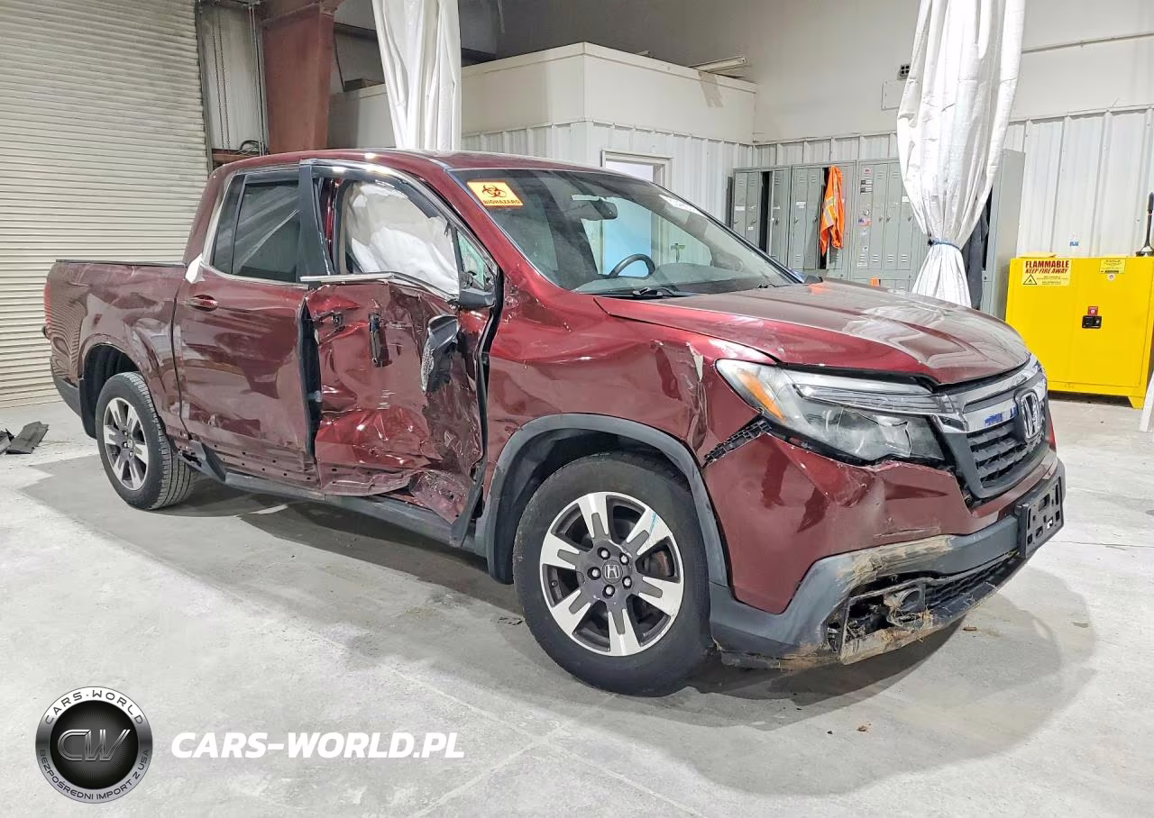 2017 Honda Ridgeline Rtl VIN:5FPYK3F65HB003376 - 4