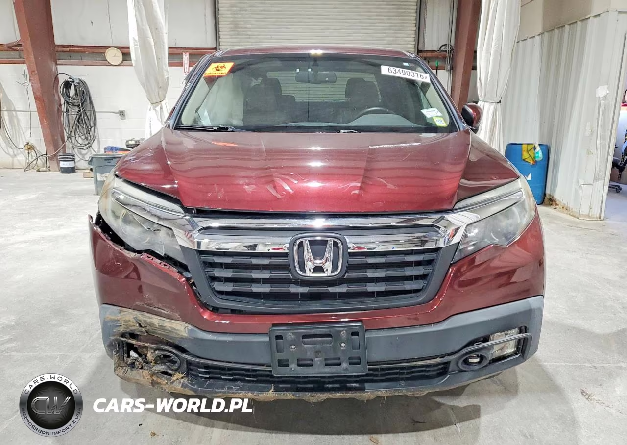 2017 Honda Ridgeline Rtl VIN:5FPYK3F65HB003376 - 5