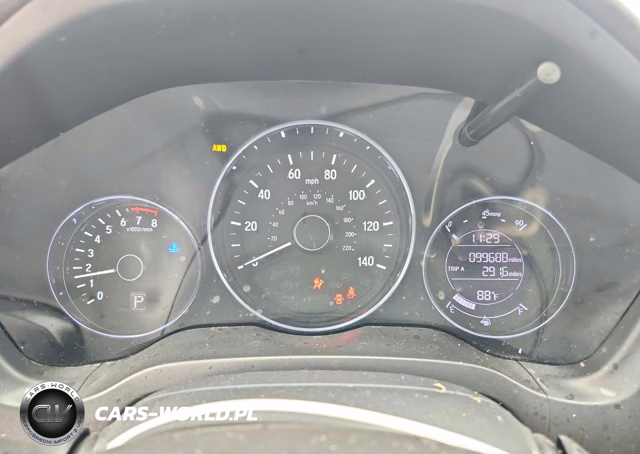 2020 Honda Hr-V Lx VIN:3CZRU6H34LM715307 - 9
