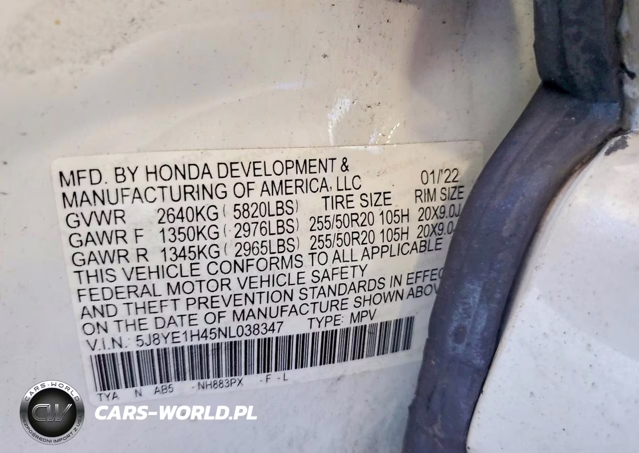2022 Acura Mdx Technology VIN:5J8YE1H45NL038347 - 13